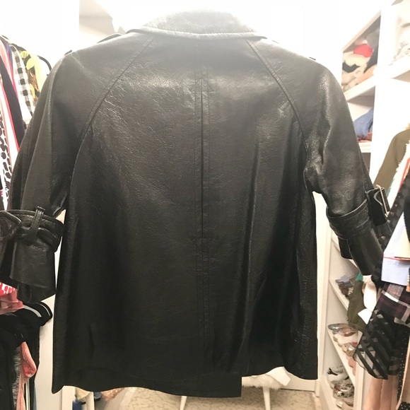 I.N.C. Black Leather Jacket - Picture 5 of 5